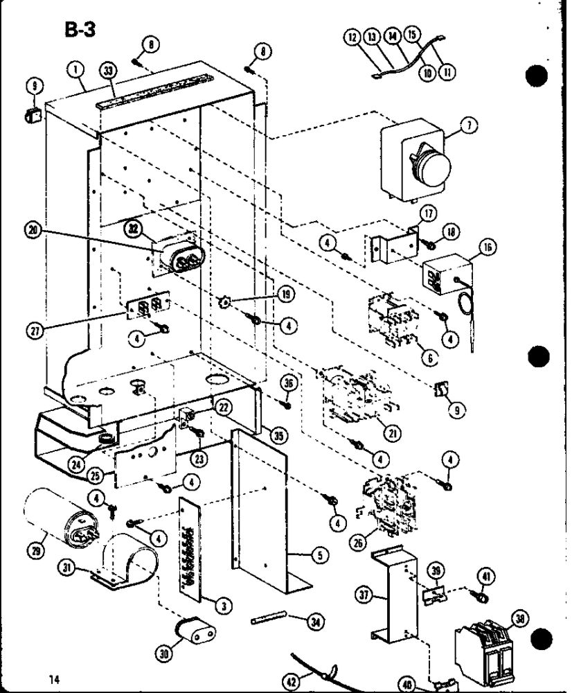 Diagram 5 Diagram and Parts List for ERHQ24-W01C P68522-6C Amana Air Conditioner