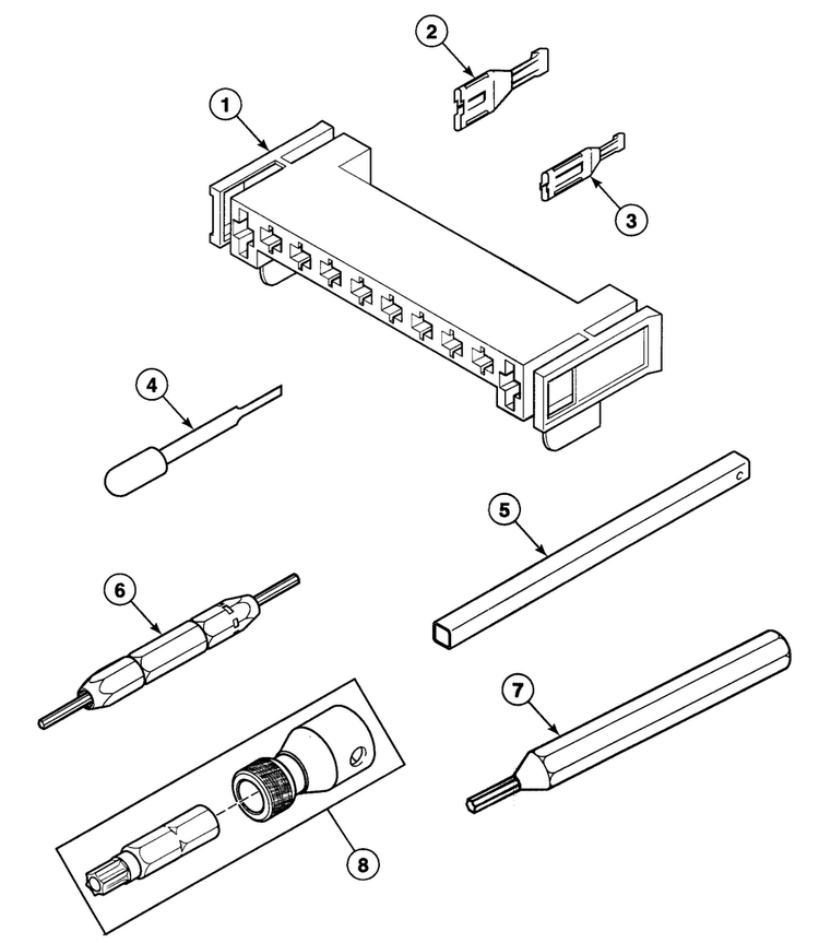 Tools Diagram and Parts List for SDE107WF99L6  Speed Queen Dryer