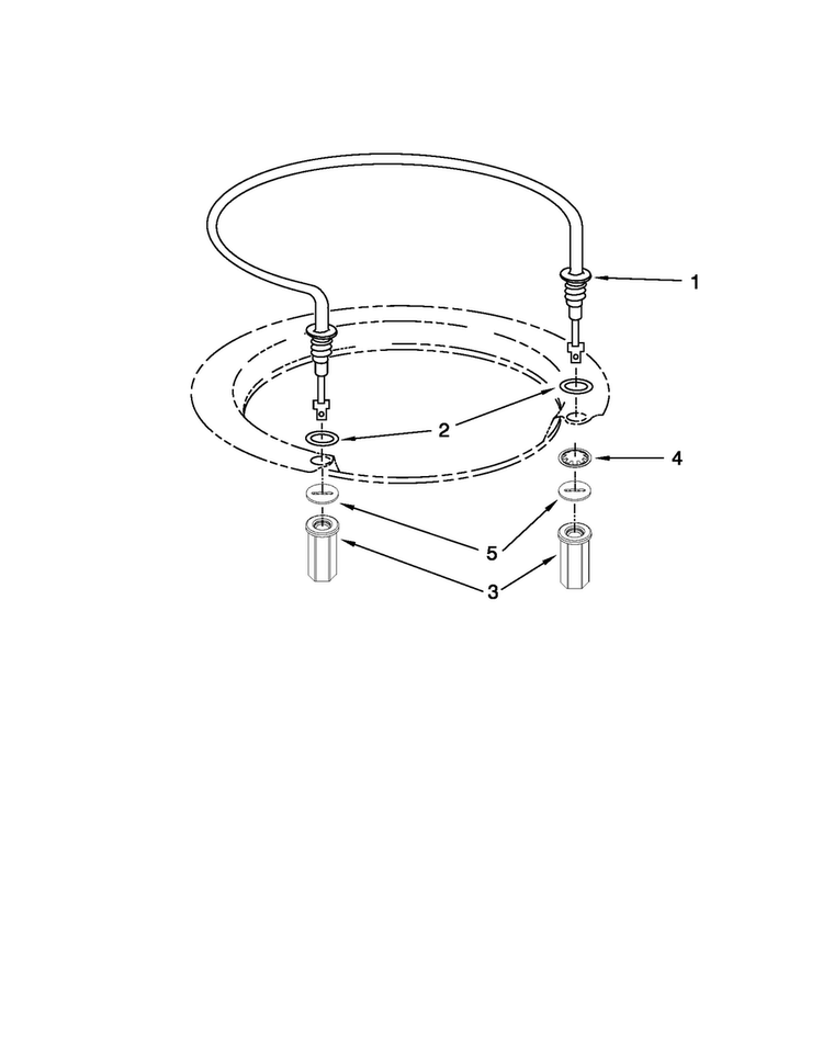 Heater Parts Diagram and Parts List for MDB8949SAM0  Maytag Dishwasher