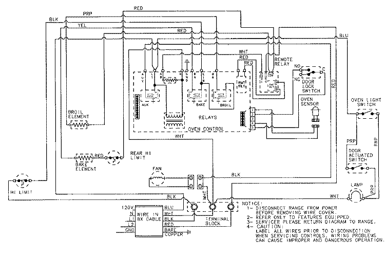 WIRING INFORMTION (CX9875VVV) Diagram and Parts List for CX9875VVV  Maytag Wall Oven