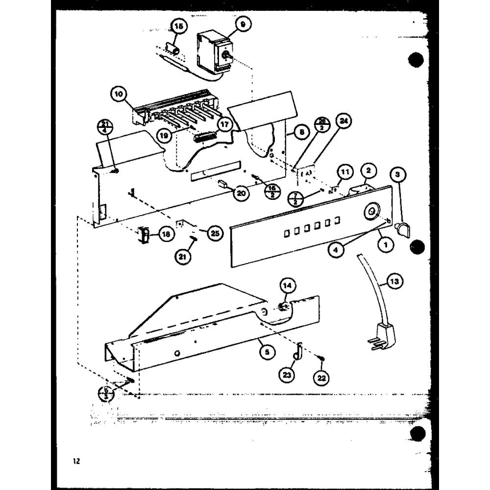 Diagram 10 Diagram and Parts List for PTRC32B1 P6924609R Amana Air Conditioner