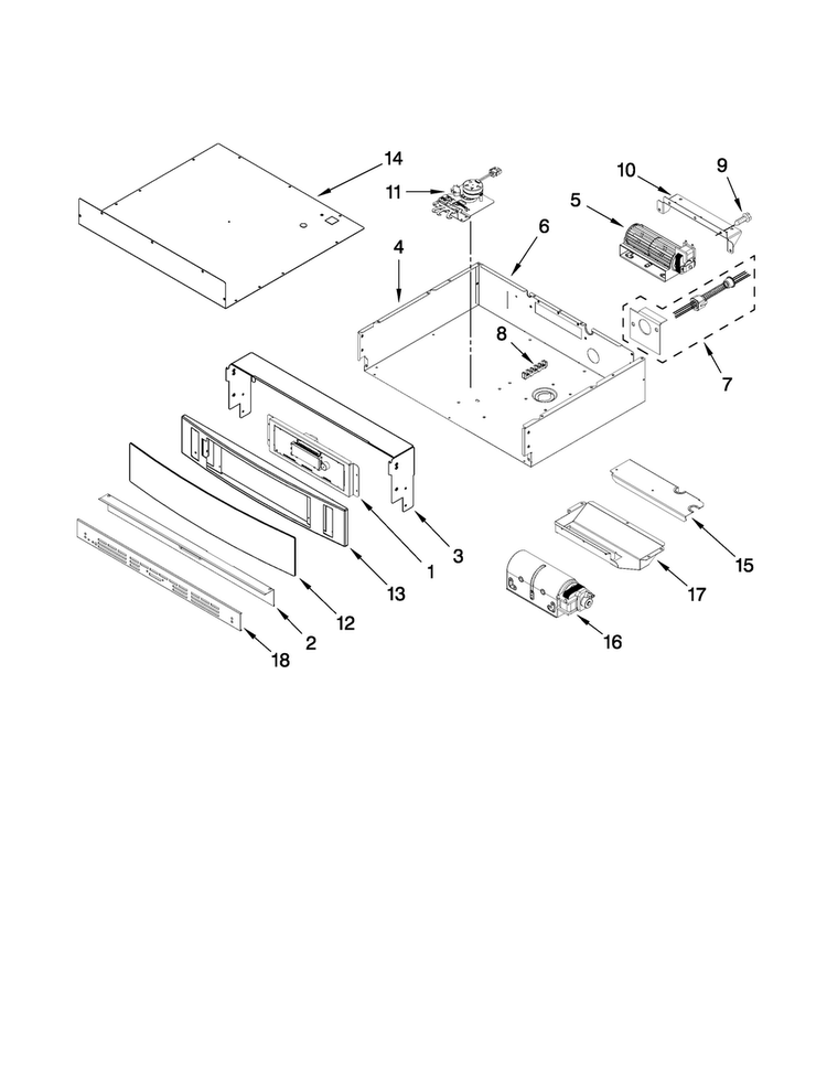 Control Panel Parts Diagram and Parts List for JJW8630DDW30  Jenn-Air Wall Oven