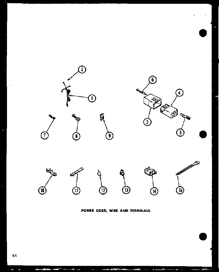 Section 7 Diagram and Parts List for LW1201 P1110510W Amana Washer