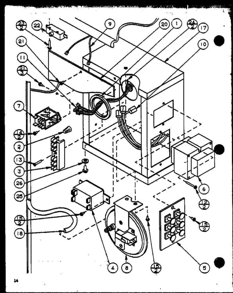Diagram 5 Diagram and Parts List for GCI90C50CV P9811221F Amana Furnace