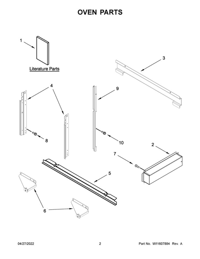 Oven Parts Diagram and Parts List for JMC2427LL00  Maytag Microwave