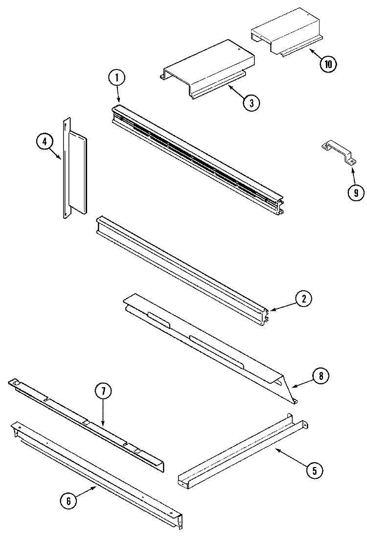 MICROWAVE TRIM & MOUNTING (SER. 14) Diagram and Parts List for WM27260B  Jenn-Air Microwave Oven Combo
