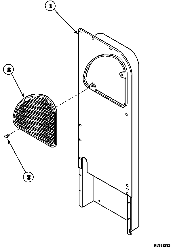 Section 13 Diagram and Parts List for LE8517W2B-PLE8517W2B  Amana Dryer