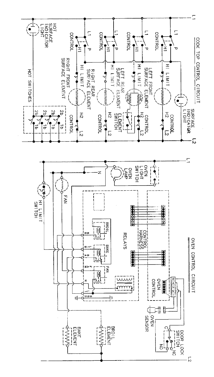 WIRING INFORMATION Diagram and Parts List for 3888WVS  Magic Chef Range