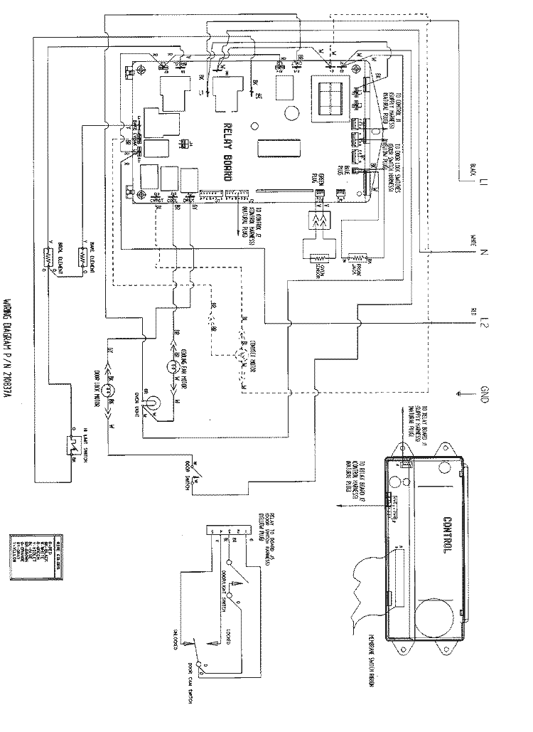 WIRING INFORMATION (W30400PC) Diagram and Parts List for W30400PC  Jenn-Air Wall Oven