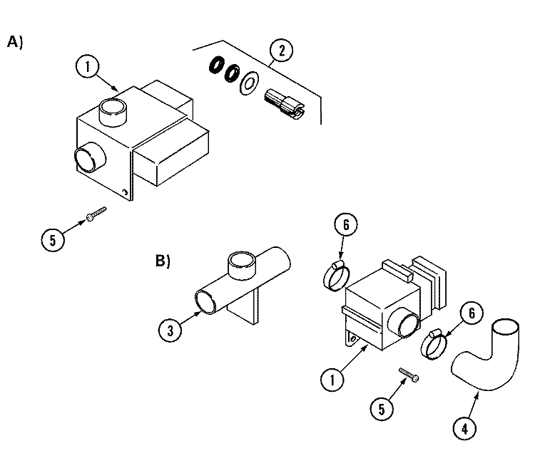 DRAIN VALVE (MC2 / MN2) Diagram and Parts List for MAF50MC4VW  Maytag Washer