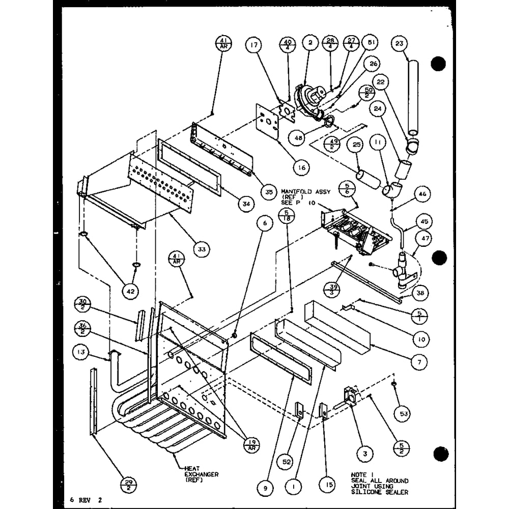 Diagram 4 Diagram and Parts List for CCU20 P1101902C Amana Furnace