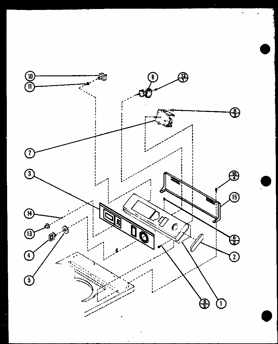 (lw2402/p7762113w) (lw2403/p7762120w) Diagram and Parts List for LW2302 P7762112W Amana Washer