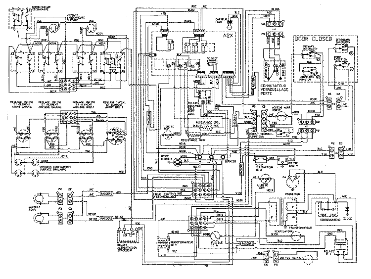 WIRING INFORMATION Diagram and Parts List for MER6750ACQ  Maytag Microwave Oven Combo