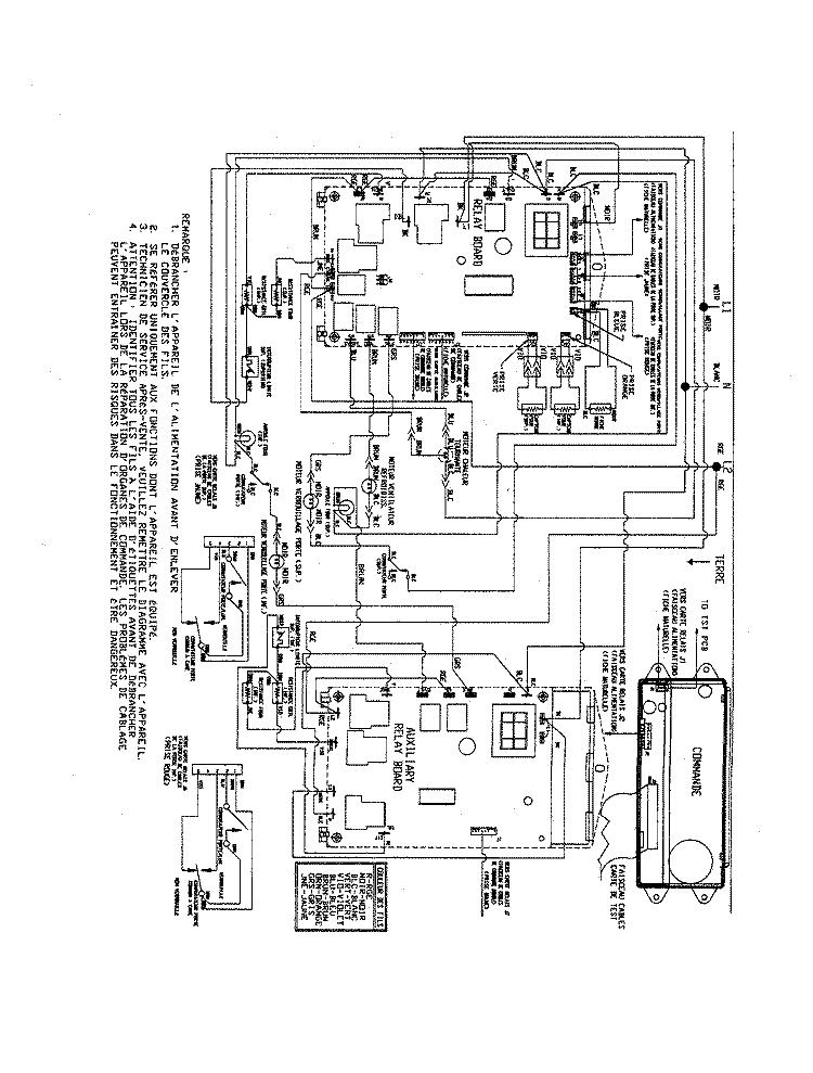 WIRING INFORMATION (FCH) Diagram and Parts List for JJW9630BCB  Jenn-Air Wall Oven