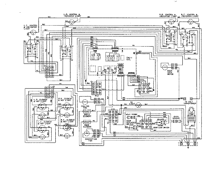 WIRING INFORMATION Diagram and Parts List for JES8750AAB  Jenn-Air Range