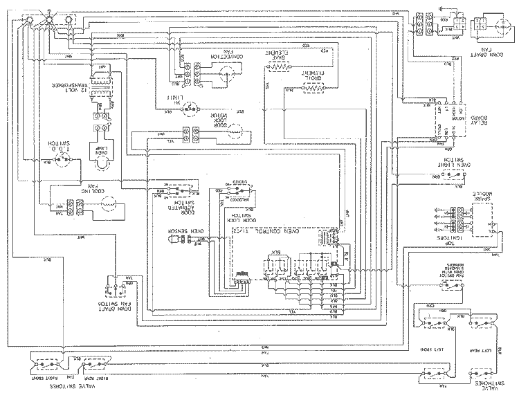 WIRING INFORMATION (AAP) Diagram and Parts List for JDS9860AAP  Jenn-Air Range