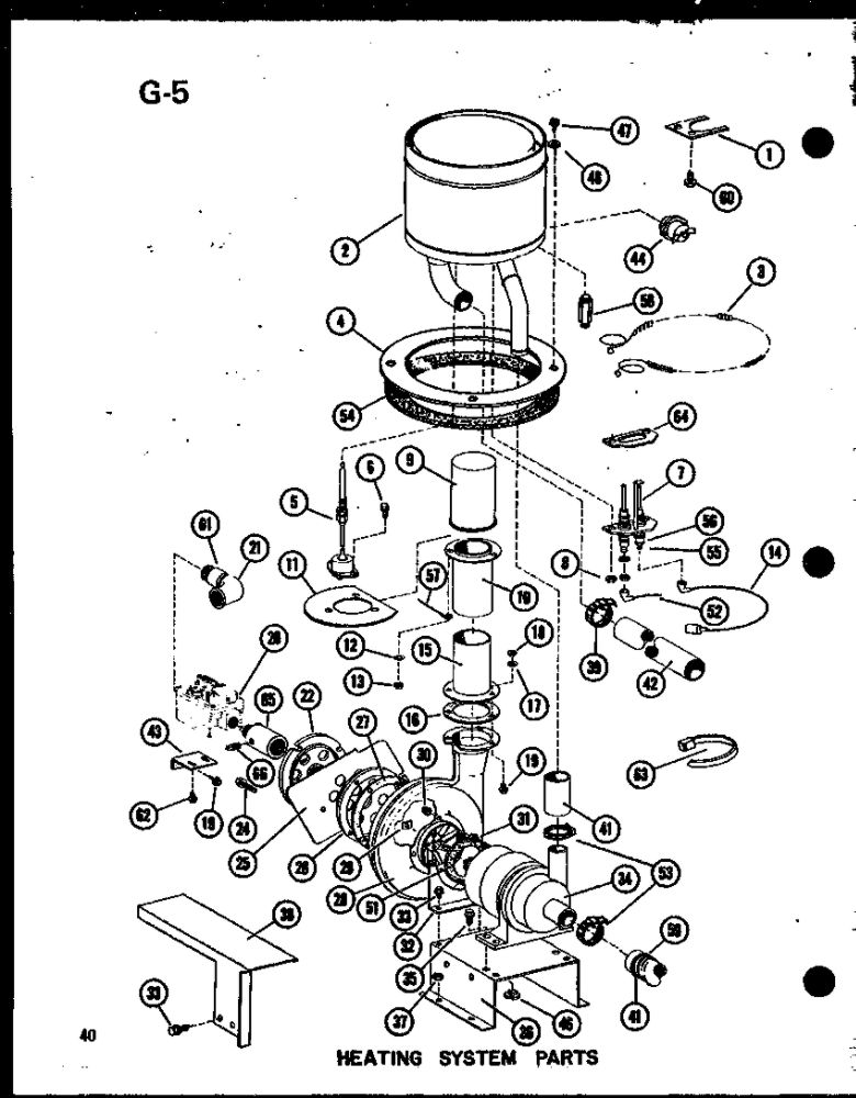 Diagram 3 Diagram and Parts List for EPCG2408-1C P67470-14C Amana Heater