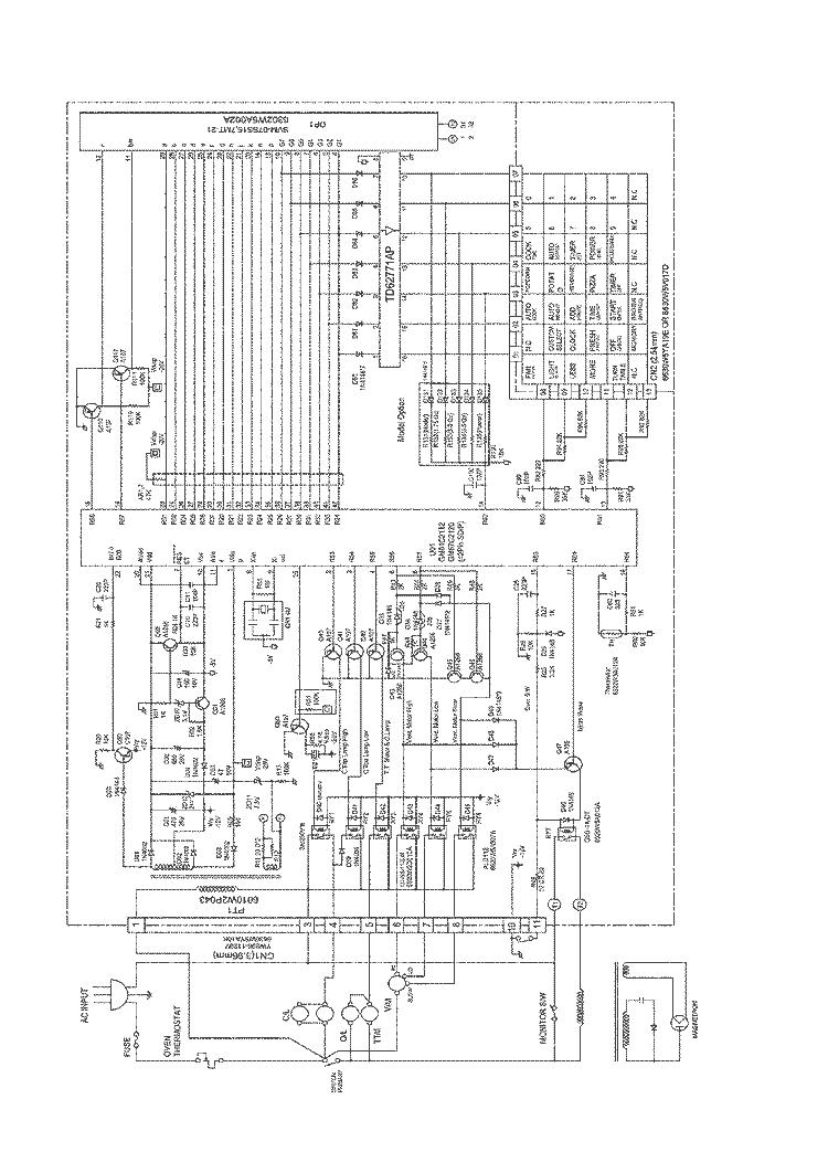 WIRING INFORMATION Diagram and Parts List for ACO1520AB  Amana Microwave