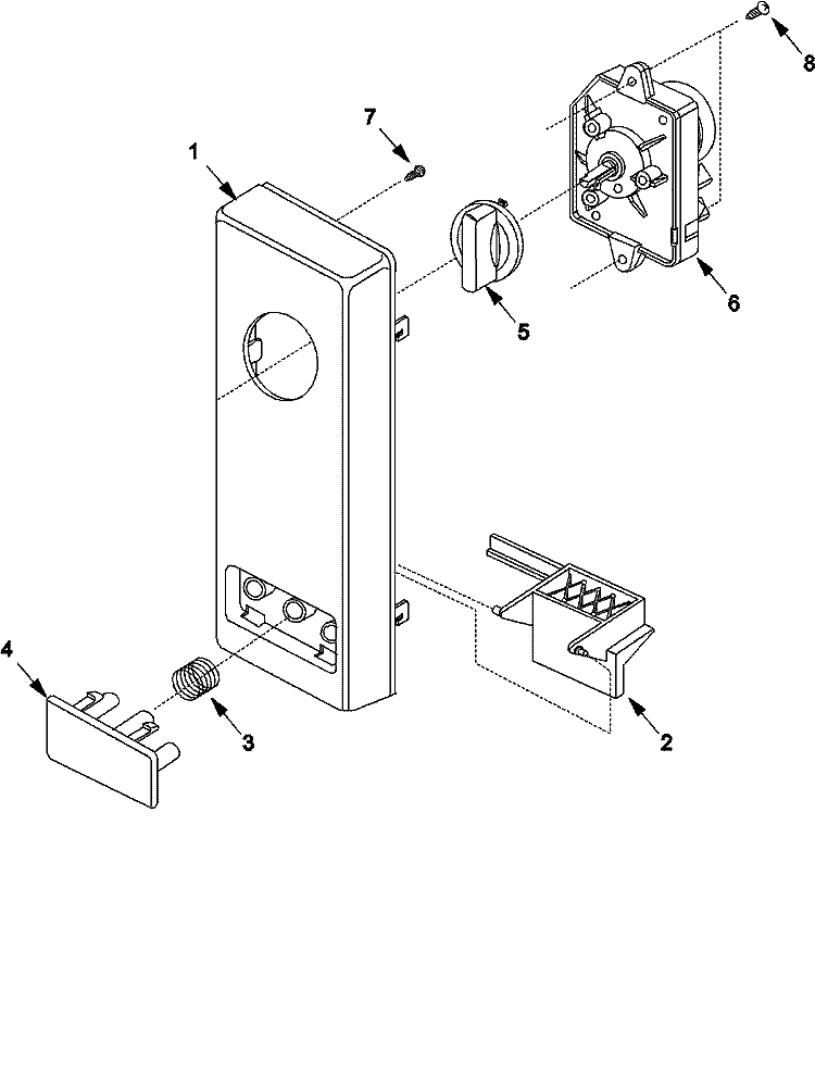 CONTROLLER Diagram and Parts List for DEL10D P1329706M Menumaster Microwave