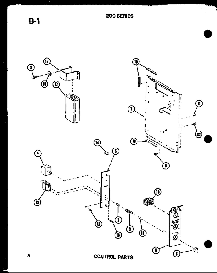 Section 4 Diagram and Parts List for 218-3K P67535-5R Amana Air Conditioner