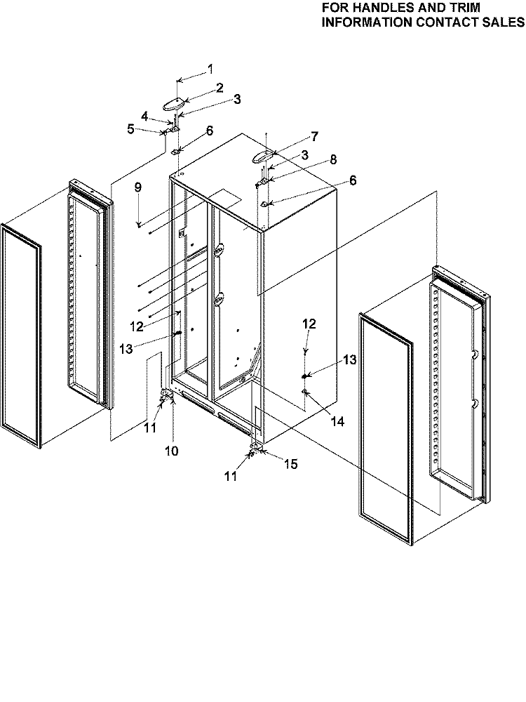 HINGES Diagram and Parts List for SK525-2W PSK525200W0 Maytag Refrigerator