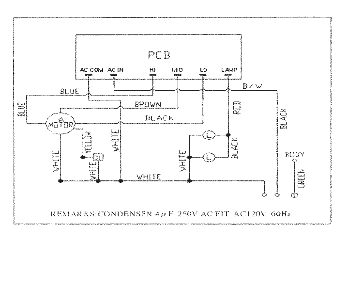 WIRING INFORMATION Diagram and Parts List for UXT5436ADS  Maytag Range Hood