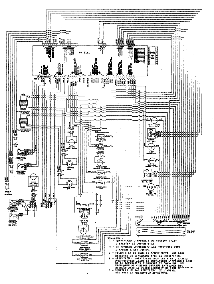 WIRING INFORMATION Diagram and Parts List for JJW8630DDS  Jenn-Air Wall Oven