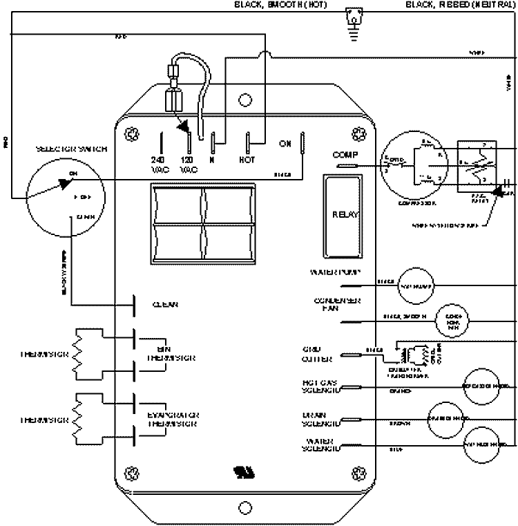 WIRING INFORMATION Diagram and Parts List for JIM1550ARS  Jenn-Air Ice Maker