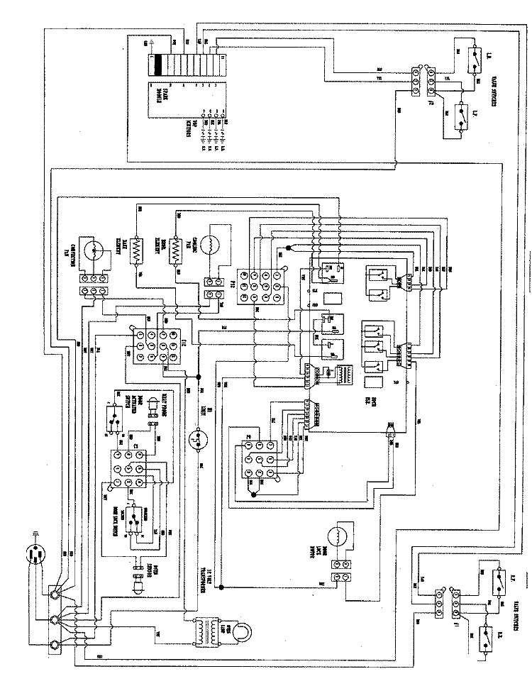 WIRING INFORMATION (FRC) Diagram and Parts List for JDS8850ACS  Jenn-Air Range