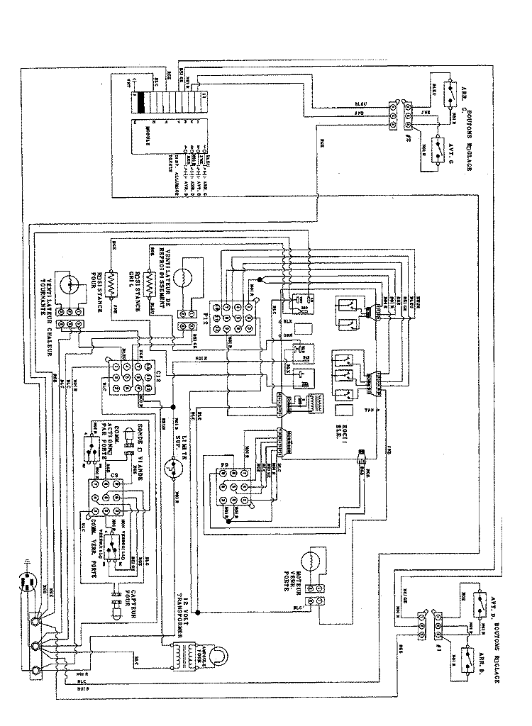 WIRING INFORMATION Diagram and Parts List for JDS8850ACS  Jenn-Air Range