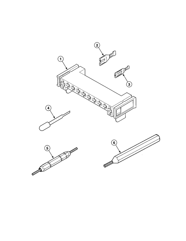 Terminals/extractor Tools Diagram and Parts List for AGS20AWF  Speed Queen Dryer