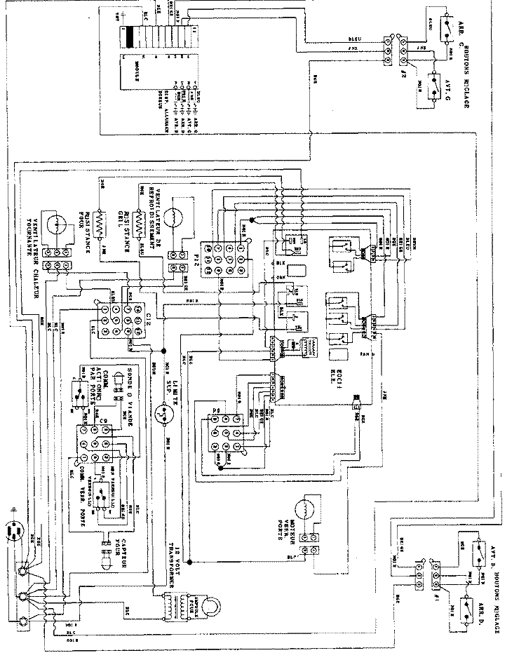 WIRING INFORMATION Diagram and Parts List for NAV3330EWW  Amana Washer