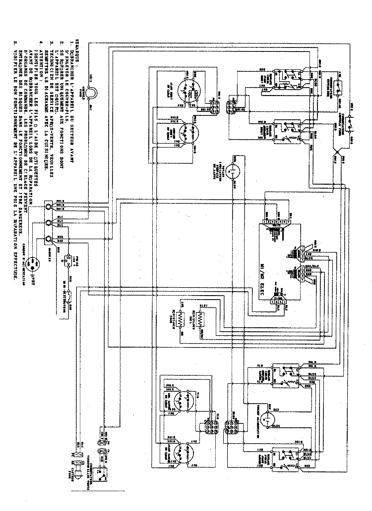 WIRING INFORMATION Diagram and Parts List for CE38800ACS  Crosley Range