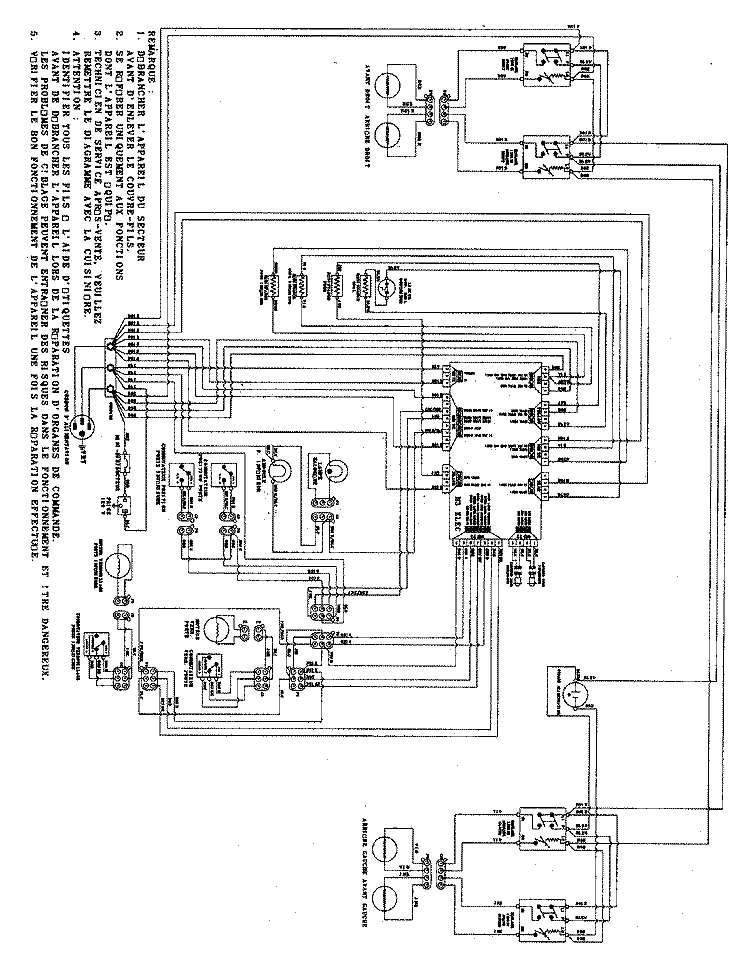 WIRING INFORMATION Diagram and Parts List for MER6555ACW  Maytag Range