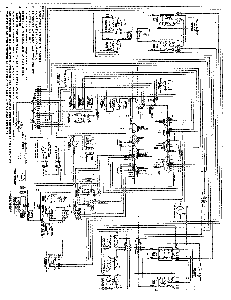 WIRING INFORMATION Diagram and Parts List for MER6875ACF  Maytag Range