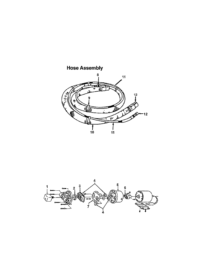 PUMP Diagram and Parts List for C3003055  Hoover Upright Vacuum