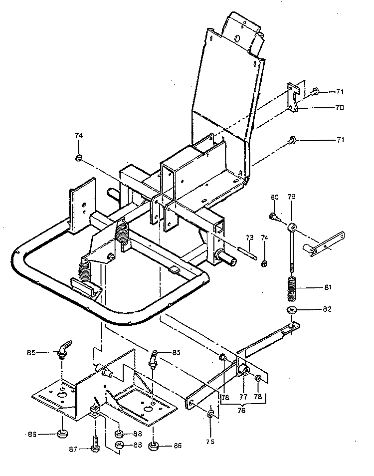 DISTRIBUTIONBOX Diagram and Parts List for C5122  Hoover Upright Vacuum