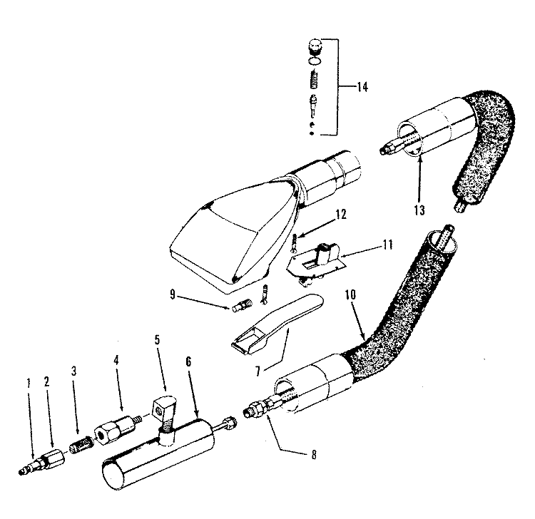 MAINASSEMBLY Diagram and Parts List for C9021---  Hoover Upright Vacuum