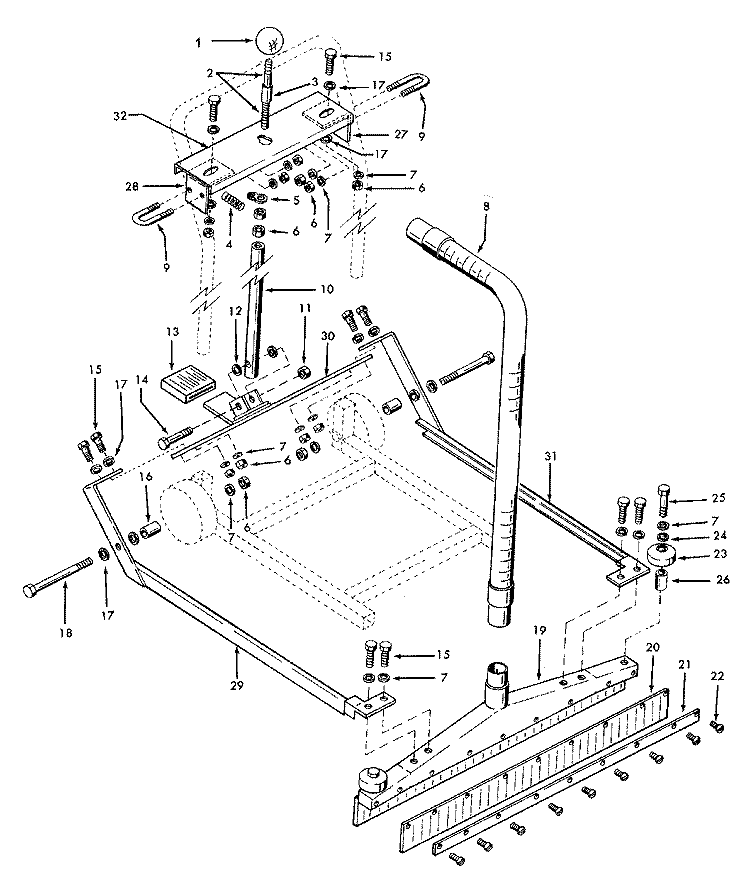 CLEANINGTOOLS Diagram and Parts List for C9033---  Hoover Upright Vacuum