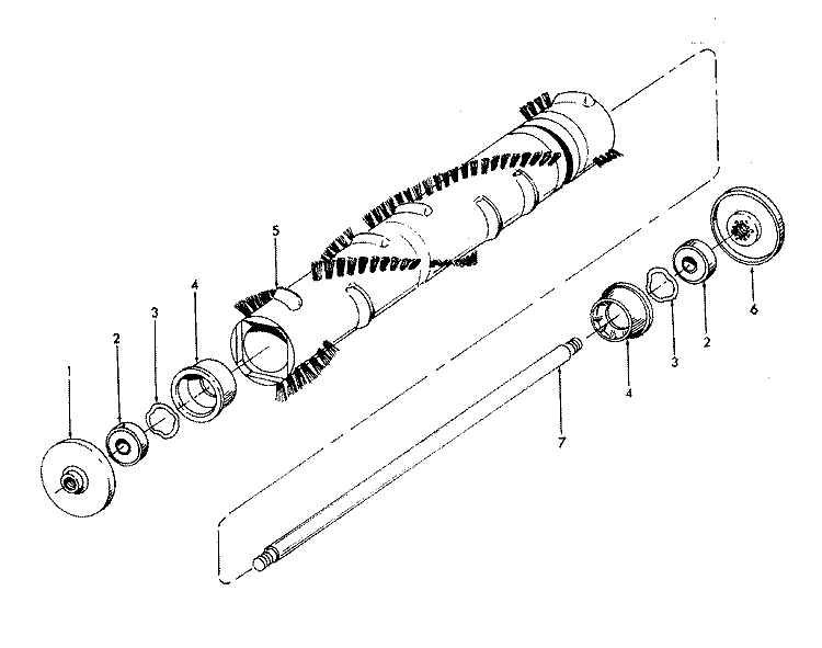 AGITATOR Diagram and Parts List for U4347---  Hoover Range Hood