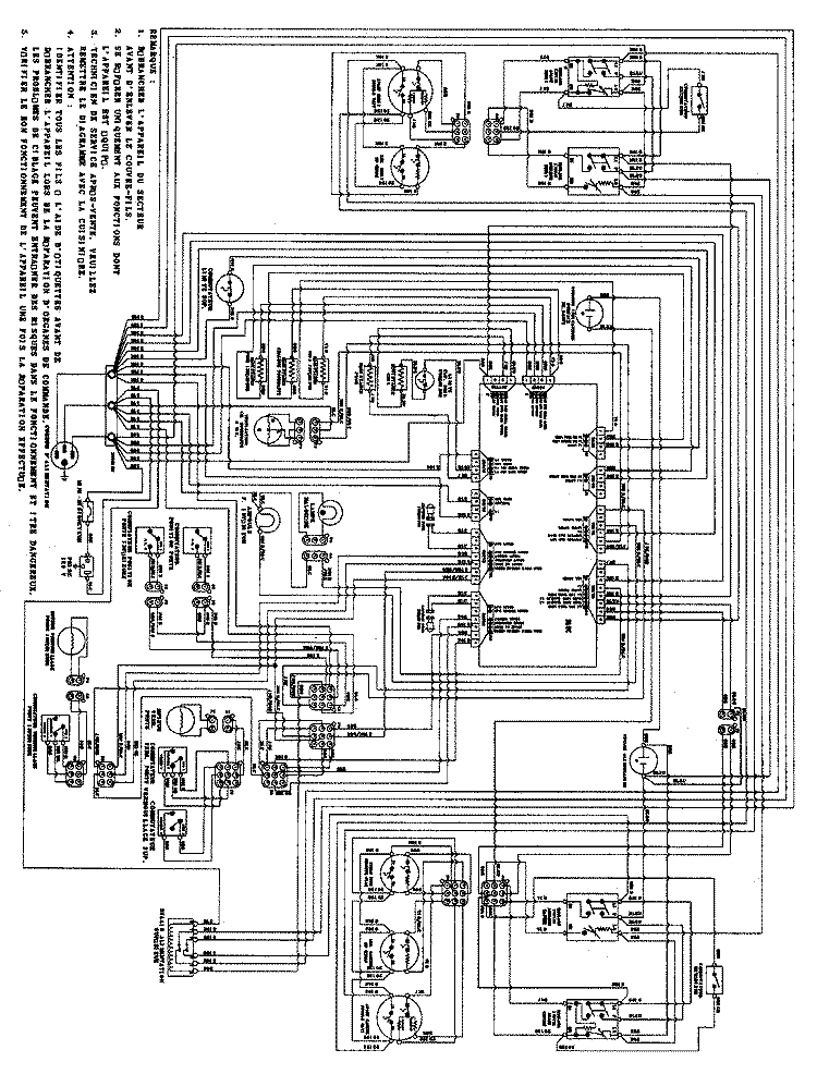 WIRING INFORMATION (FRC) (SERIES 12) Diagram and Parts List for MER6875ACF  Maytag Range