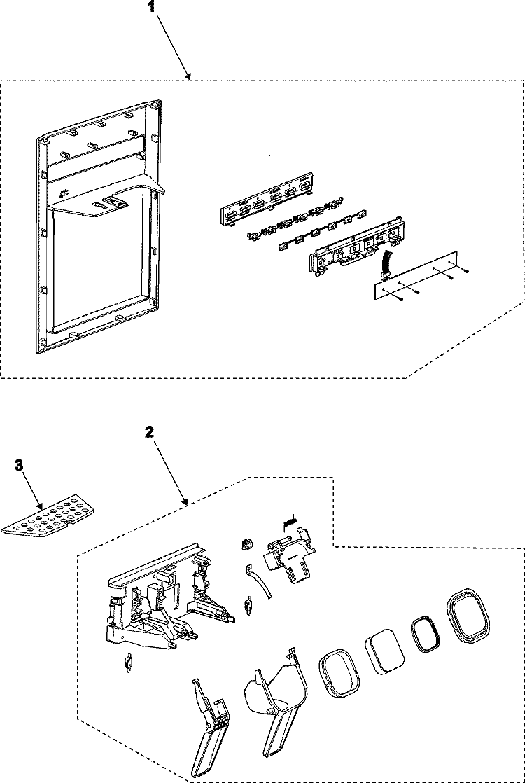 FOUNTAIN Diagram and Parts List for RS2630WW  Maytag Refrigerator