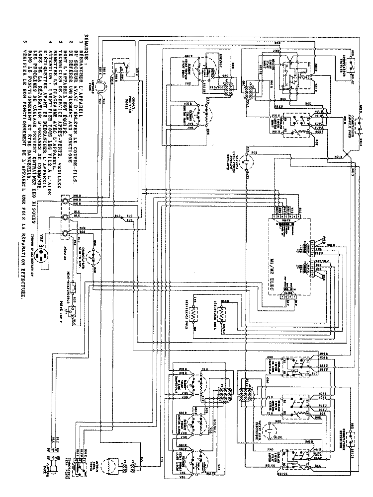 WIRING INFORMATION (FRC) Diagram and Parts List for MER5775RCQ  Maytag Range