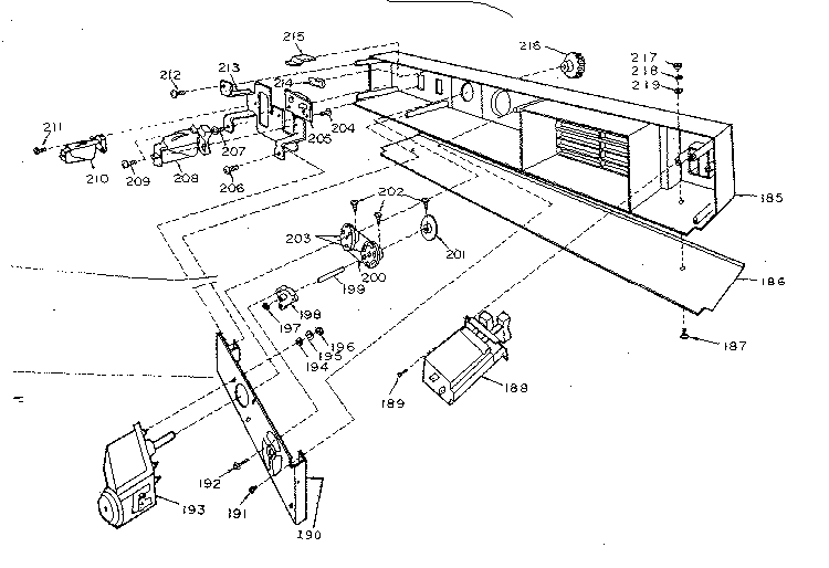 Control Assembly Diagram and Parts List for 5629967311  Kenmore Microwave