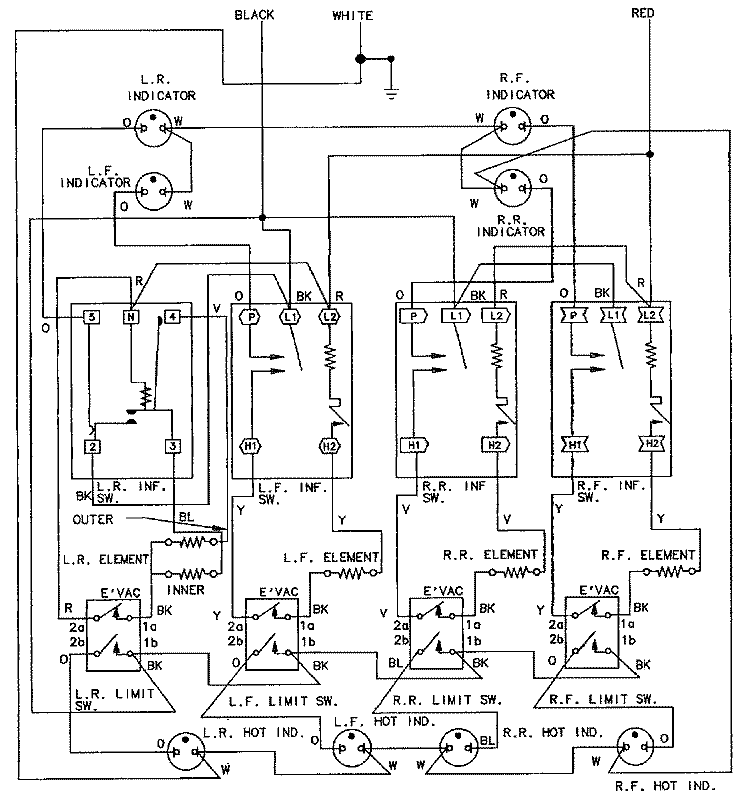 WIRING INFORMATION Diagram and Parts List for CCE3401Q  Jenn-Air Cooktop