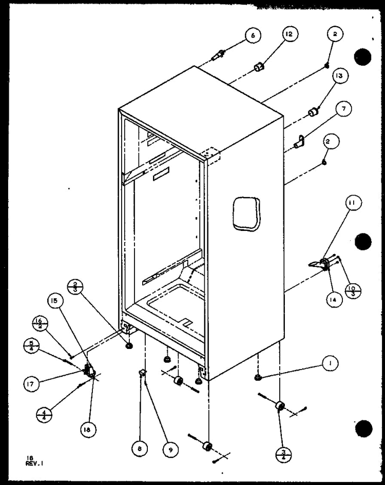 Accessory Kit Parts Diagram and Parts List for 85868L-P1117304WL  Amana Refrigerator