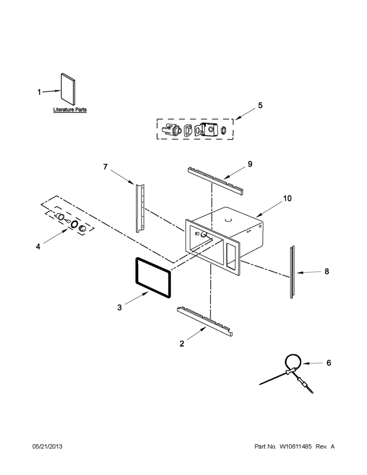Oven Parts Diagram and Parts List for JBS7524BS0  Jenn-Air Wall Oven