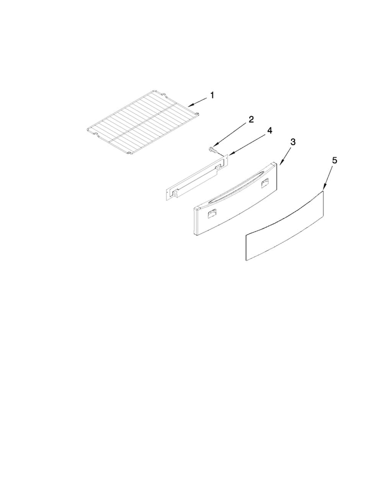 Drawer And Rack Parts Diagram and Parts List for JGS9900CDS00  Jenn-Air Range