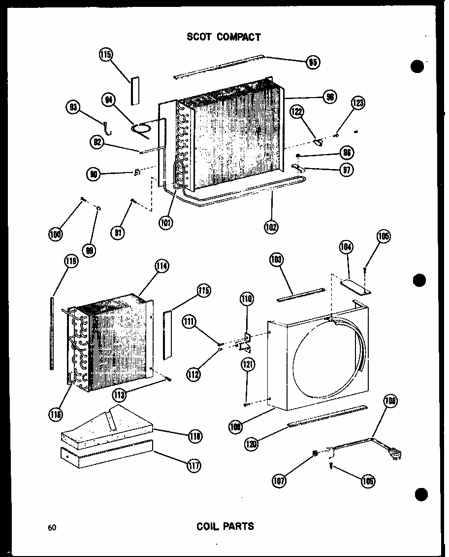 Cool Parts Diagram and Parts List for 11-2JM P54336-51R Amana Air Conditioner