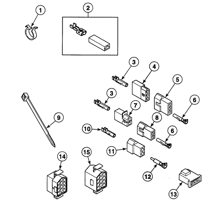 Blocks Diagram and Parts List for SDEY07WF1500  Speed Queen Dryer